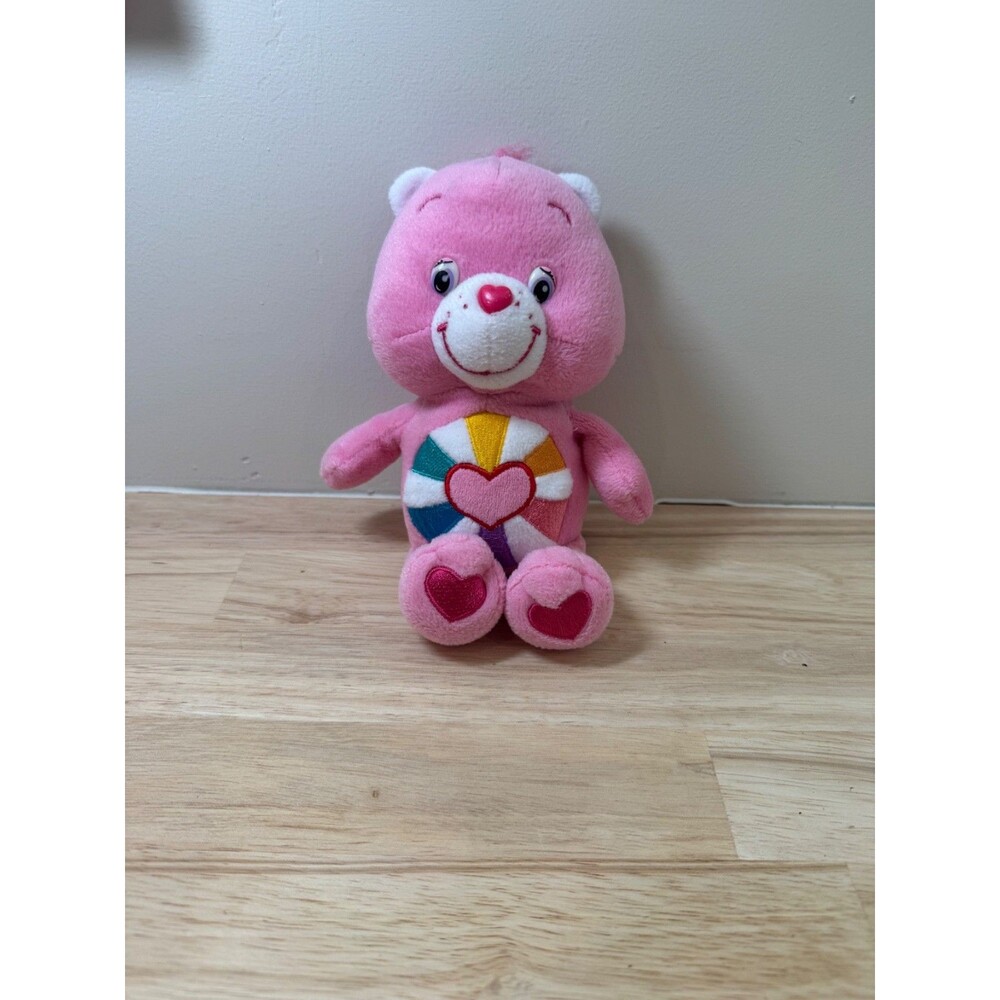 Care Bears Hopeful Heart Bear Plush Stuffed Toy 2005